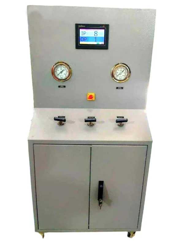 AUTOMATIC HIGH PRESSURE LEAK TESTING MACHINE